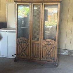 Vintage China Cabinet 