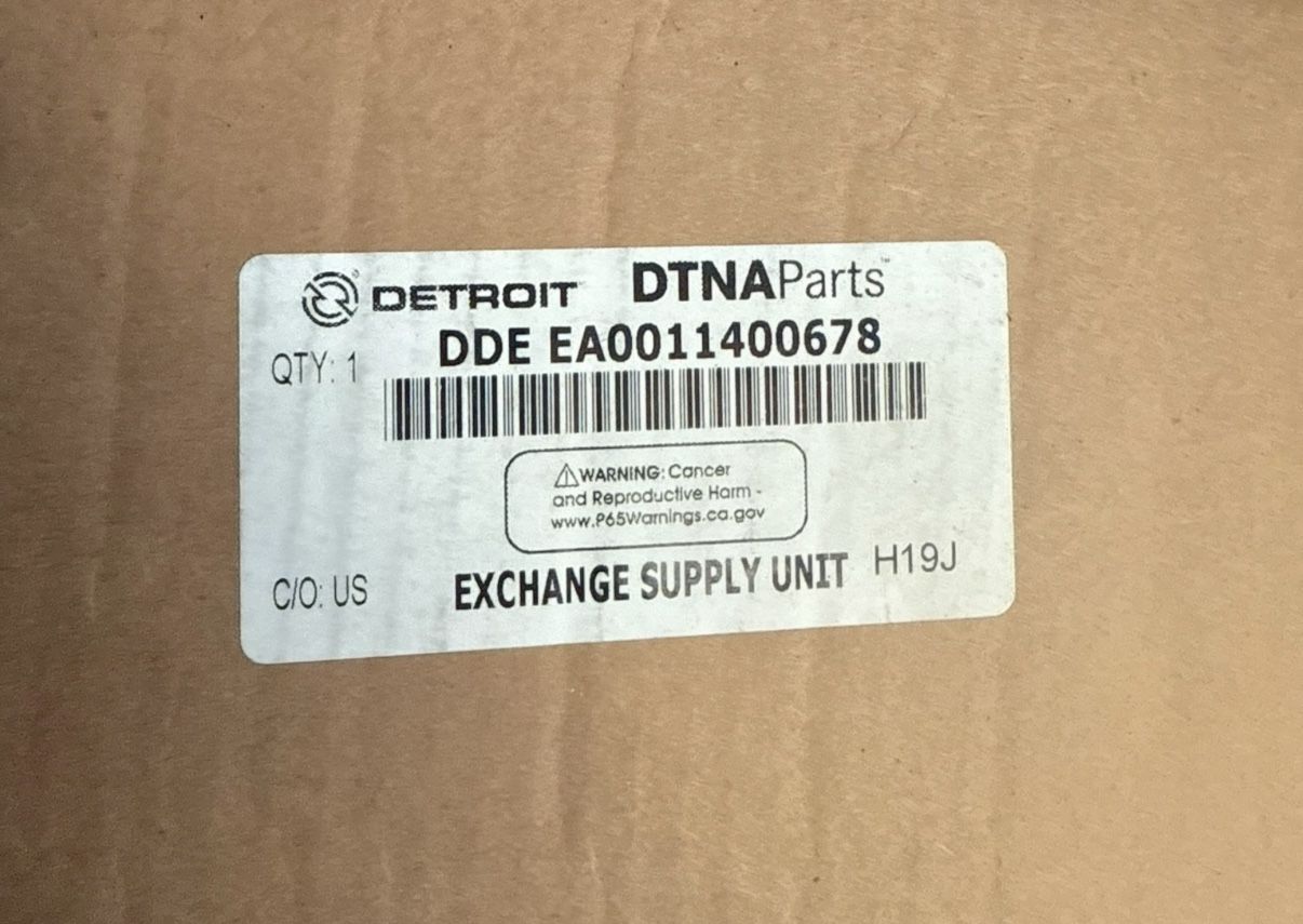 DDE EA0011400678 Great quality pump with 1 year warranty special for DD 15