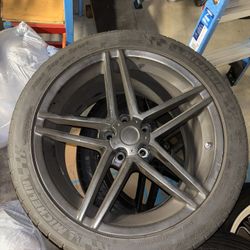 C6 corvette rear wheels (zo6)