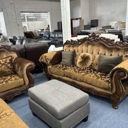 Royal Living Room Set Same Day Delivery No Money Down No Credit Need 0% Interest 