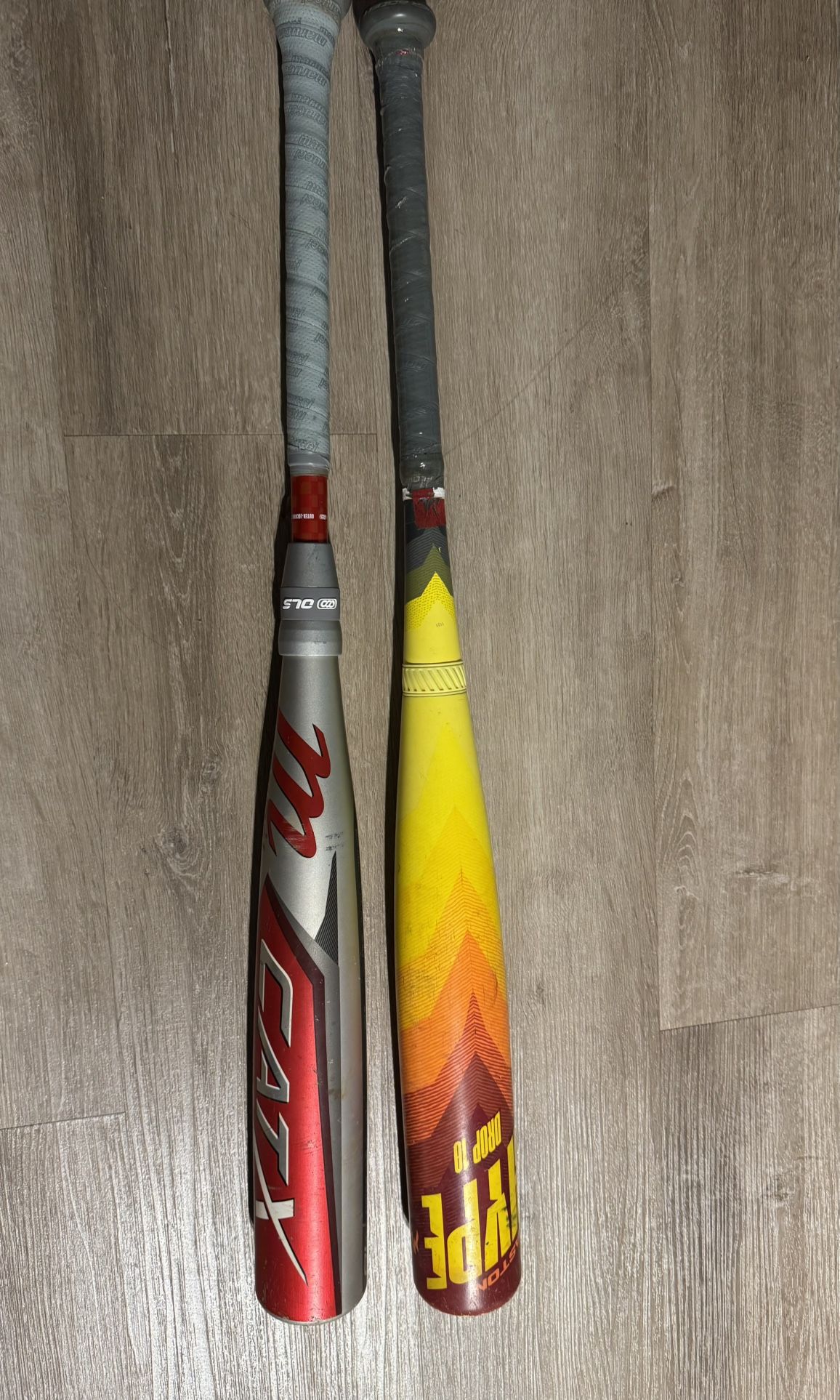 Baseball Bats - Easton Hype & Marucci CatX 30”  Drop 10 