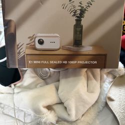 E1 Mini Full Sealed HD 1080p Projector 
