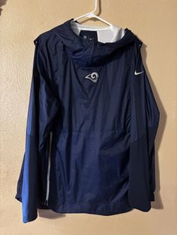 Los Angeles Rams Large Navy Blue Light Weight Jacket 