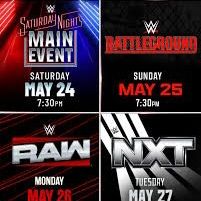 4 Day WWE COMBO TICKETS 