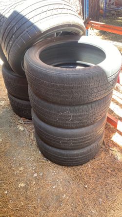 Tires set of four 245/50/20 firestone