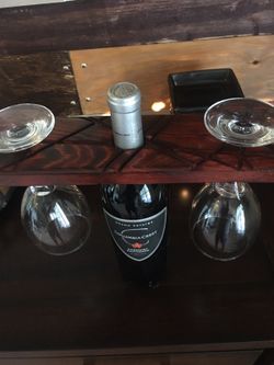 Double wine glass Caddie