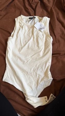 White forever 21 body suit