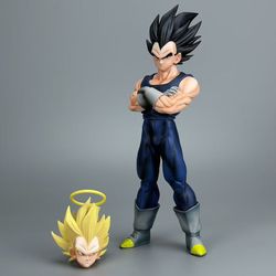 Dragon Ball Z Majin Vegeta Model DBZ Vegeta Figurine Manga Super Saiyan Action Figure