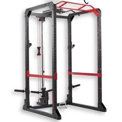 Squat Rack With Pulley System