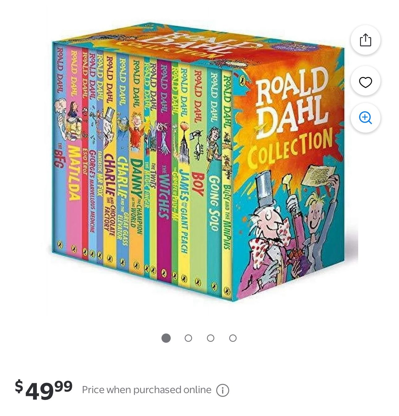 16 books collection like new Roald Dahl set