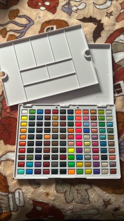 120 Colors Watercolor Paint 