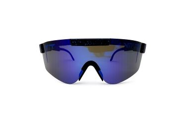 Pit Viper The Night Fall Polarized Sunglasses Black Frames Purple Lenses