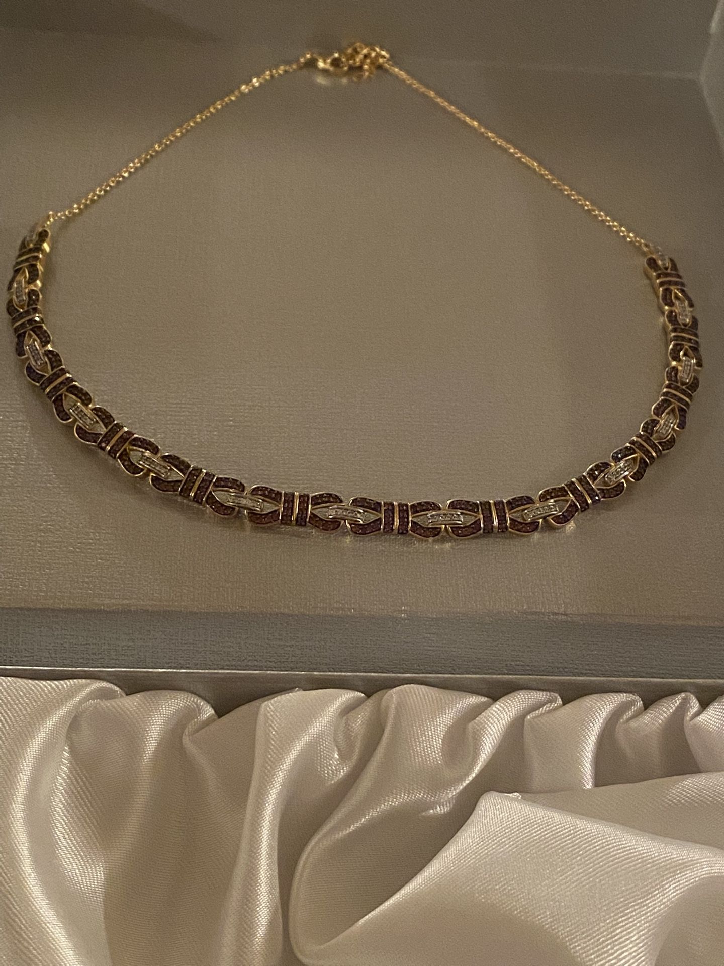 Karis Mozambique Garnet & Zircon necklace - 18” - new!