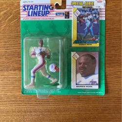 1993 Starting Lineup Warren Moon Action Figure