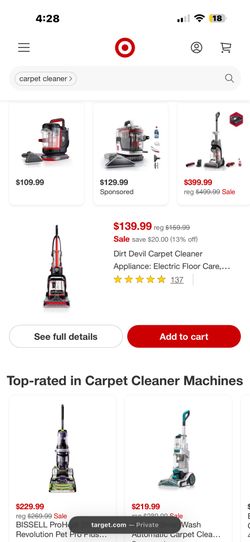 Carpet Cleaner Brand New In Box