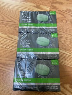 3 Dove+Men Bar Soap
