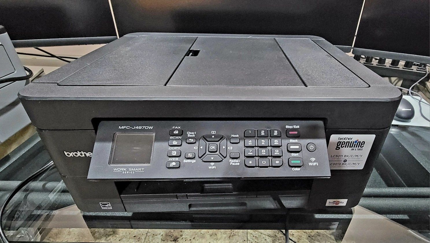 Brother MFC-J497DW Work Smart Series All-In-One Printer Wifi Black