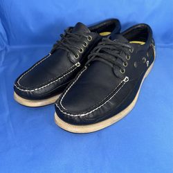Size 9.5 Polo Ralph Lauren Boat Loafer Shoes Leather
