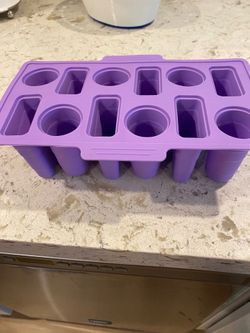 Silicone popsicle maker/mold