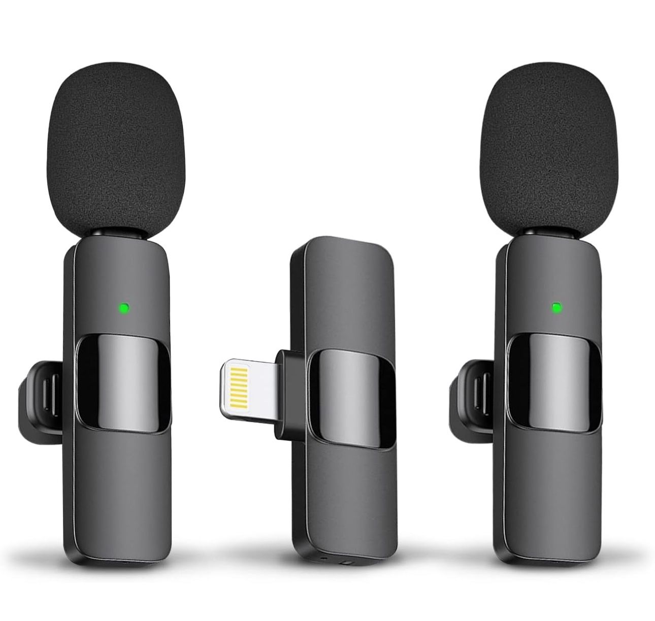 BRAND NEW Wireless Lavalier Lapel Microphone for Interview Video Podcast Vlog YouTube