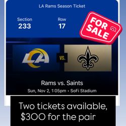Rams Vs Saints
