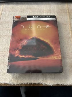 Dune Part 2 Steelbook Movie - Factory Sealed