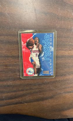 Allen Iverson Sky Box Premium Rookie Card # 216