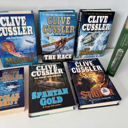 Clive Cussler Book Collection