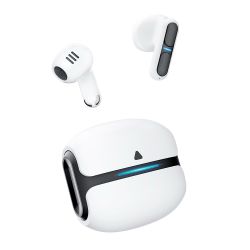 Earbuds Noise cancellation Bluetooth White and black