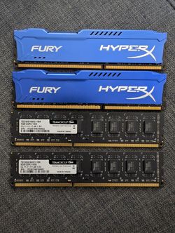32 GB Memory DDR3 1600 RAM 4 x 8 GB