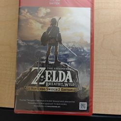 The Legend Of Zelda Breath Of The Wild 2 For The Nintendo Switch 2 