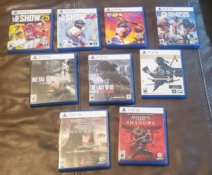 Used Ps5 games