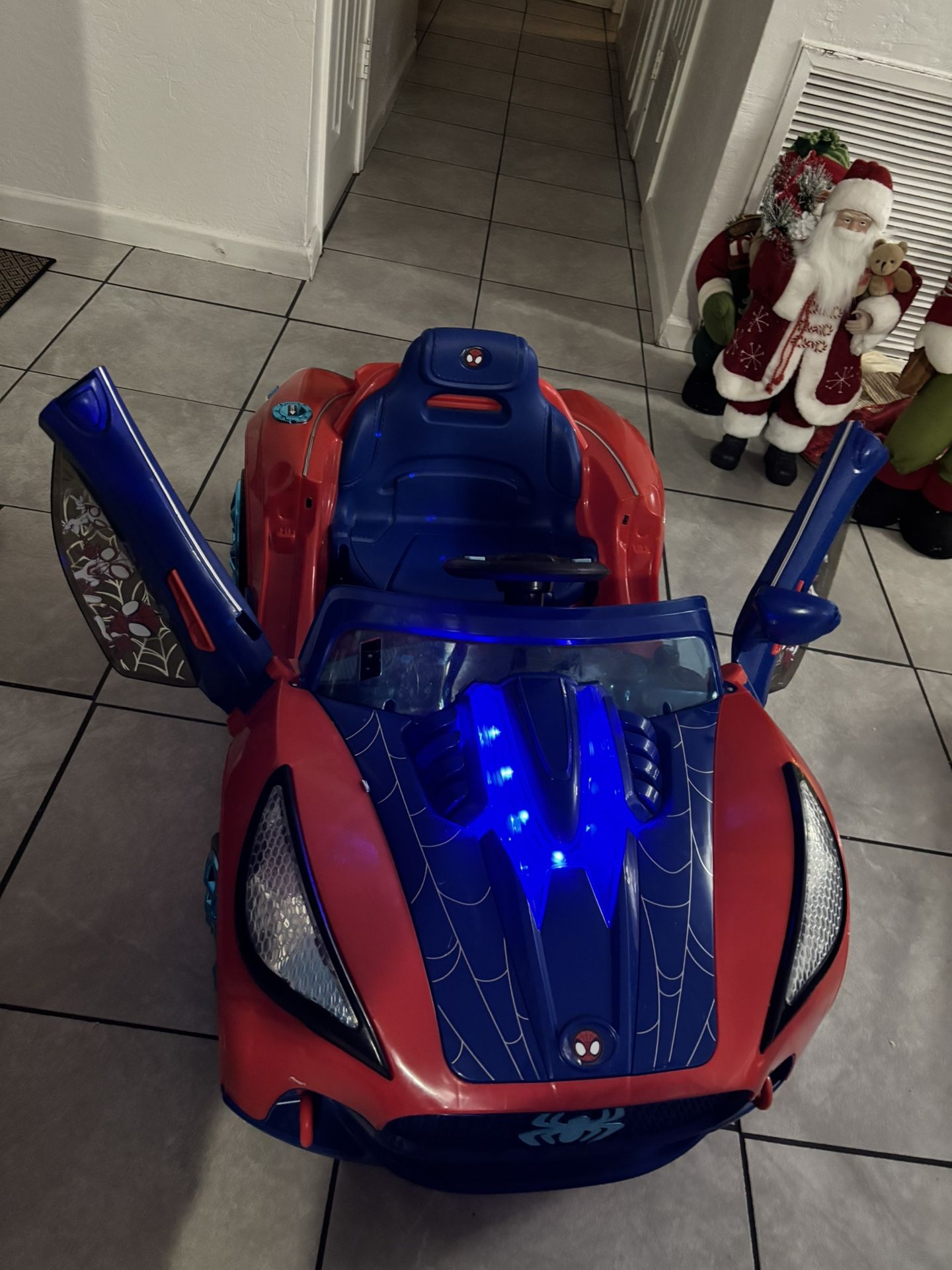 Spider Man Riding Car For Kids
