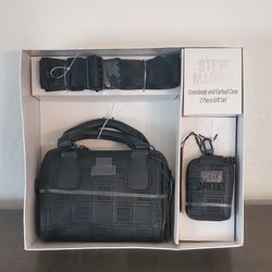 Steve Madden Crossbody Bag And Earbud Case