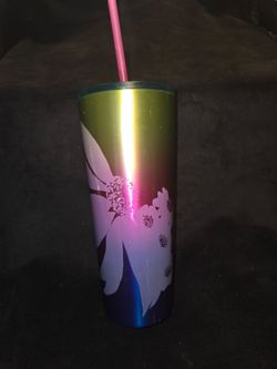 Starbucks venti purple ombre 2022, Flower