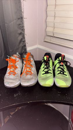 2 pairs of Lebrons - Used