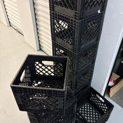 Plastic Milk Crates