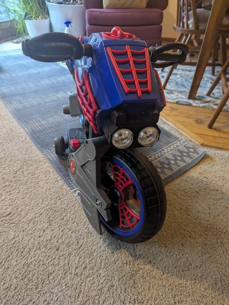 Huffy Spider Man Motorcycle