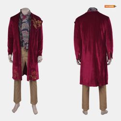 2023 Wonka Full Set Party Carnival Halloween Cosplay Costume