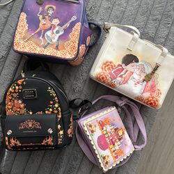 Coco Loungefly purses and back packs!