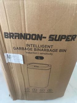 intelligent garbage bin, equipped with motion sensor and kick sensor 14 liter