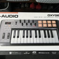 M-Audio - Oxygen 25 USB MIDI Controller 