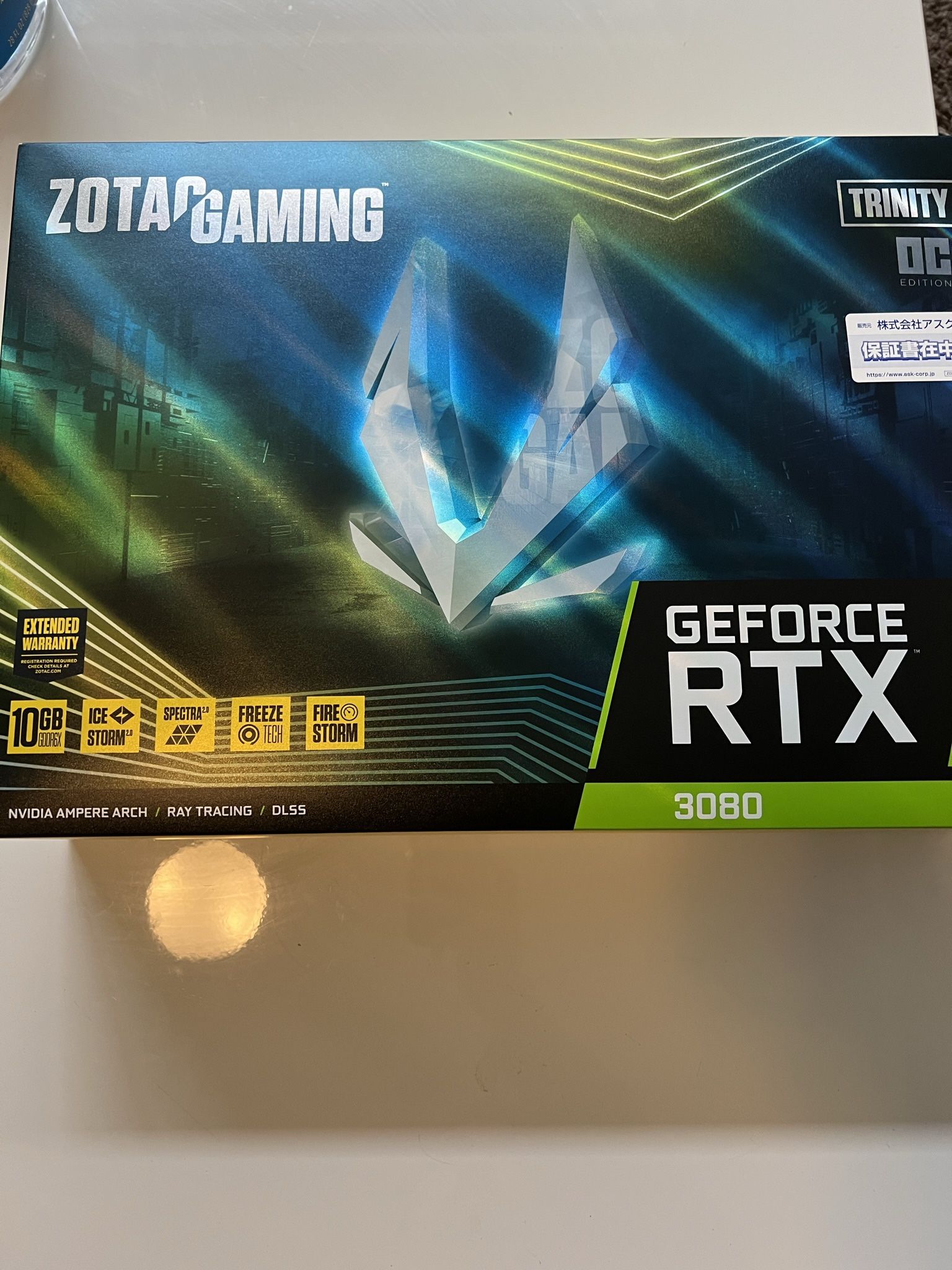 Zotac gaming trinity oc RTX 3080 Graphics Card