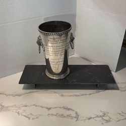 Beautiful Silver Plated Wallace Trophy/bucket Wine Chiller/ Vase