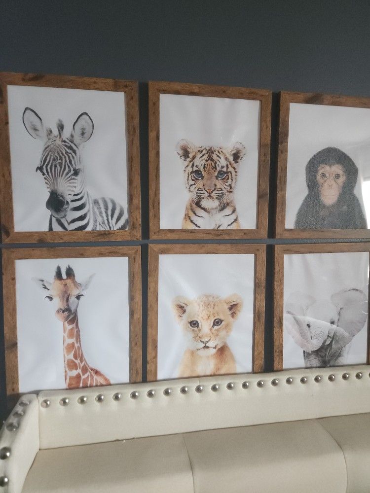 8x10 Framed Nursery Pics