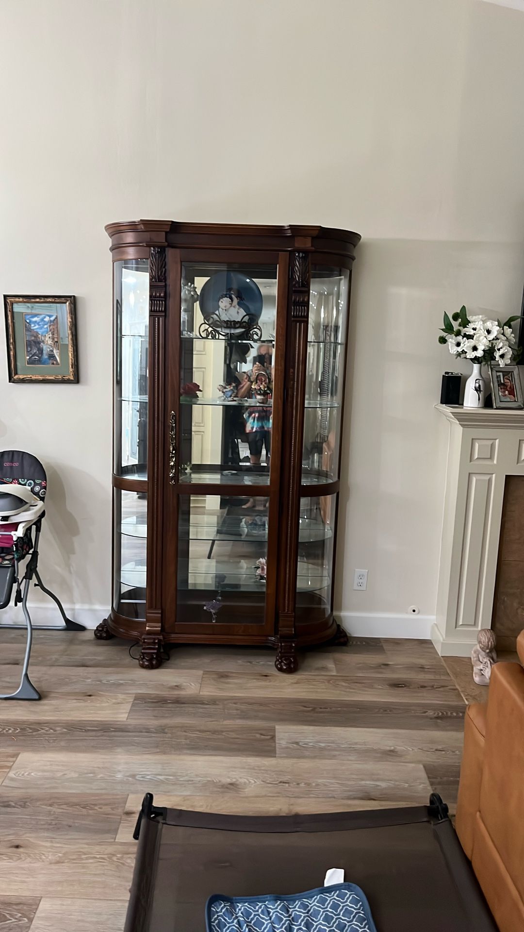 Large Curio Cabinet