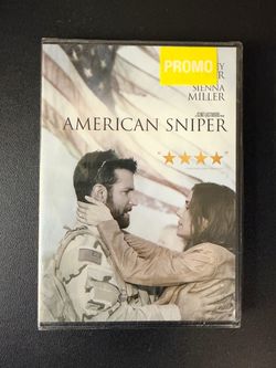 American Sniper (DVD, 2014, Widescreen) Promo New Sealed