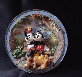 Disney mickey and minnie mouse