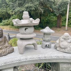 Solid Concrete Garden Statuary  Locally Hand Painted  Large Variety * New 