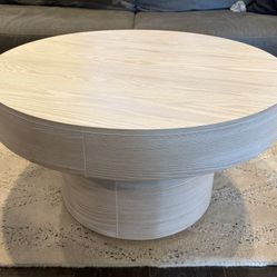 West Elm Round Coffee Table